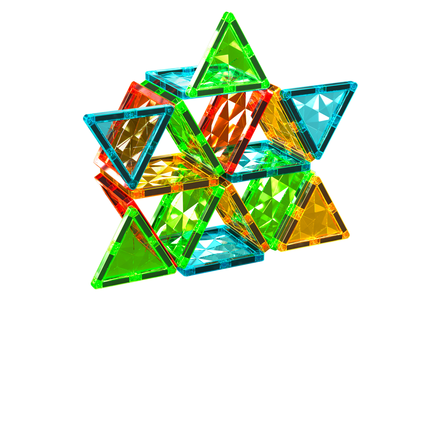 GEOMAG MAGNETIC TILES GEMS 60