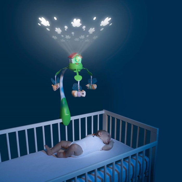 Chicco Magic Forest Bee Hive 3-in-1 Cot Mobile