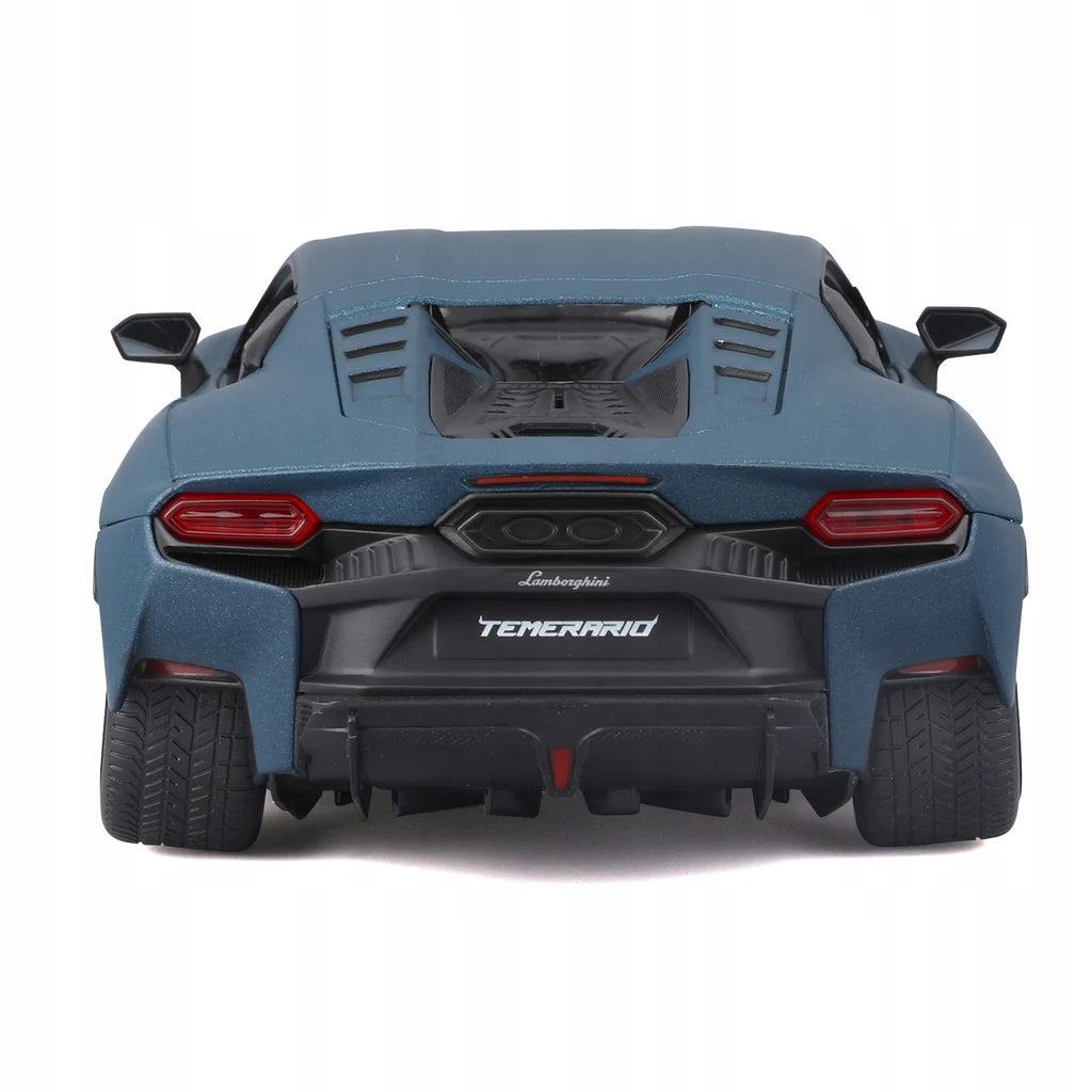 BBurago 1:18 Diecast Model 2024 Lamborghini Temerario Matte Blue - Wild Willy