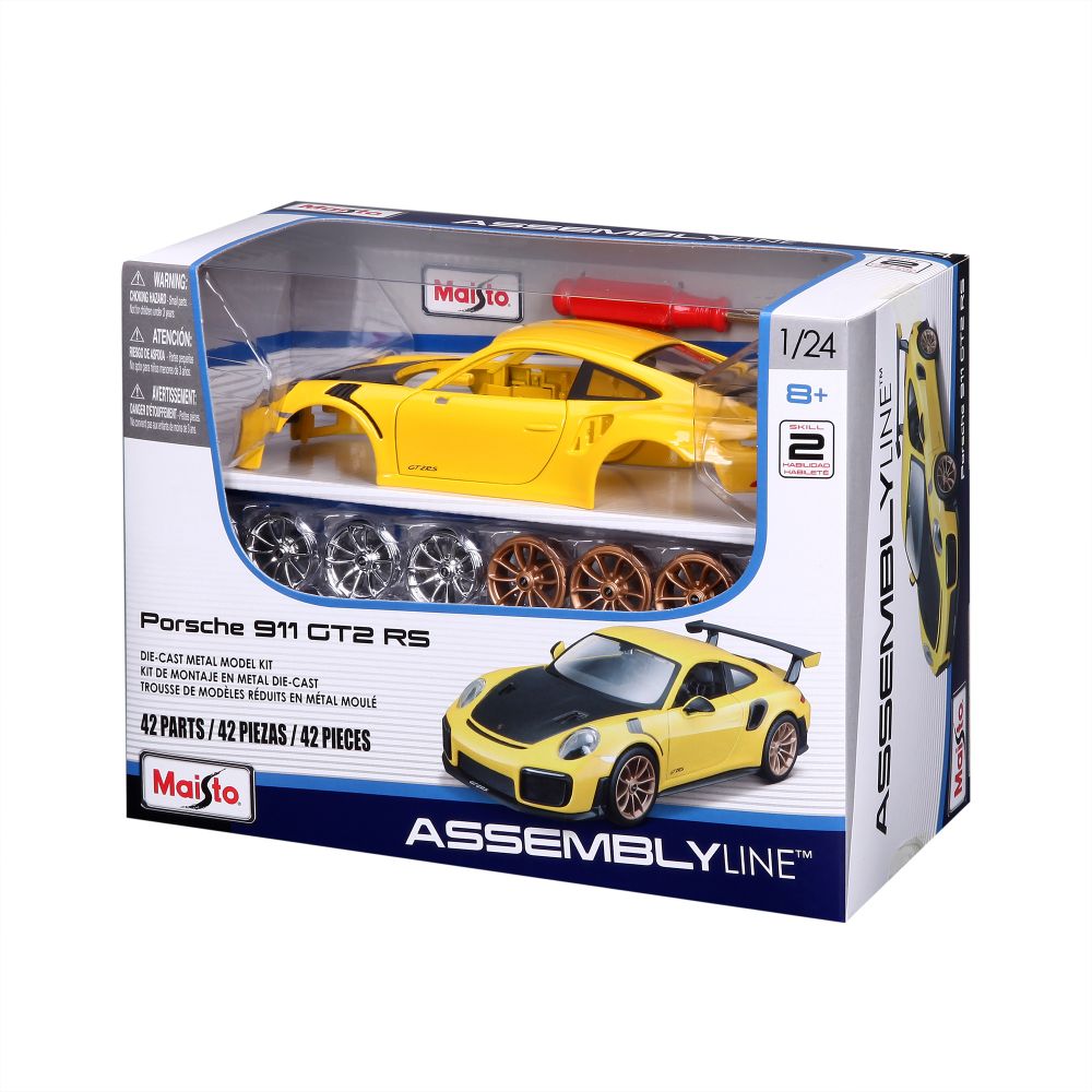MAISTO PORSCHE 911 GT2 RS 1:24 Diecast Assembly Kit - Wild Willy