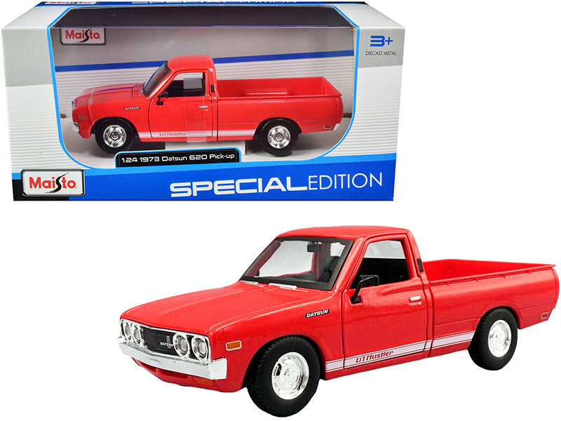 Maisto 1973 Datsun 620 Pickup 1:24 Diecast Model - Wild Willy