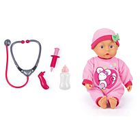 BAYER MAGIC TEETH DOLL 38CM 26FN PURPLE DRESS 18M+93842AE - Wild Willy - Toys Lebanon