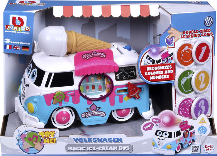 BB Junior VW Volkswagen Magic Ice Cream Bus
