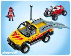 PM PICK-UP TRUCK W ATV ( PM4228 ) - Wild Willy - Toys Lebanon