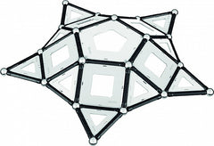 GEOMAG PANELS BLACK & WHITE 104 PCS ( GM013) - Wild Willy - Toys Lebanon