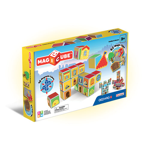 Geomag MAGICUBE CASTLES & HOMES GM144 - Wild Willy - Toys Lebanon