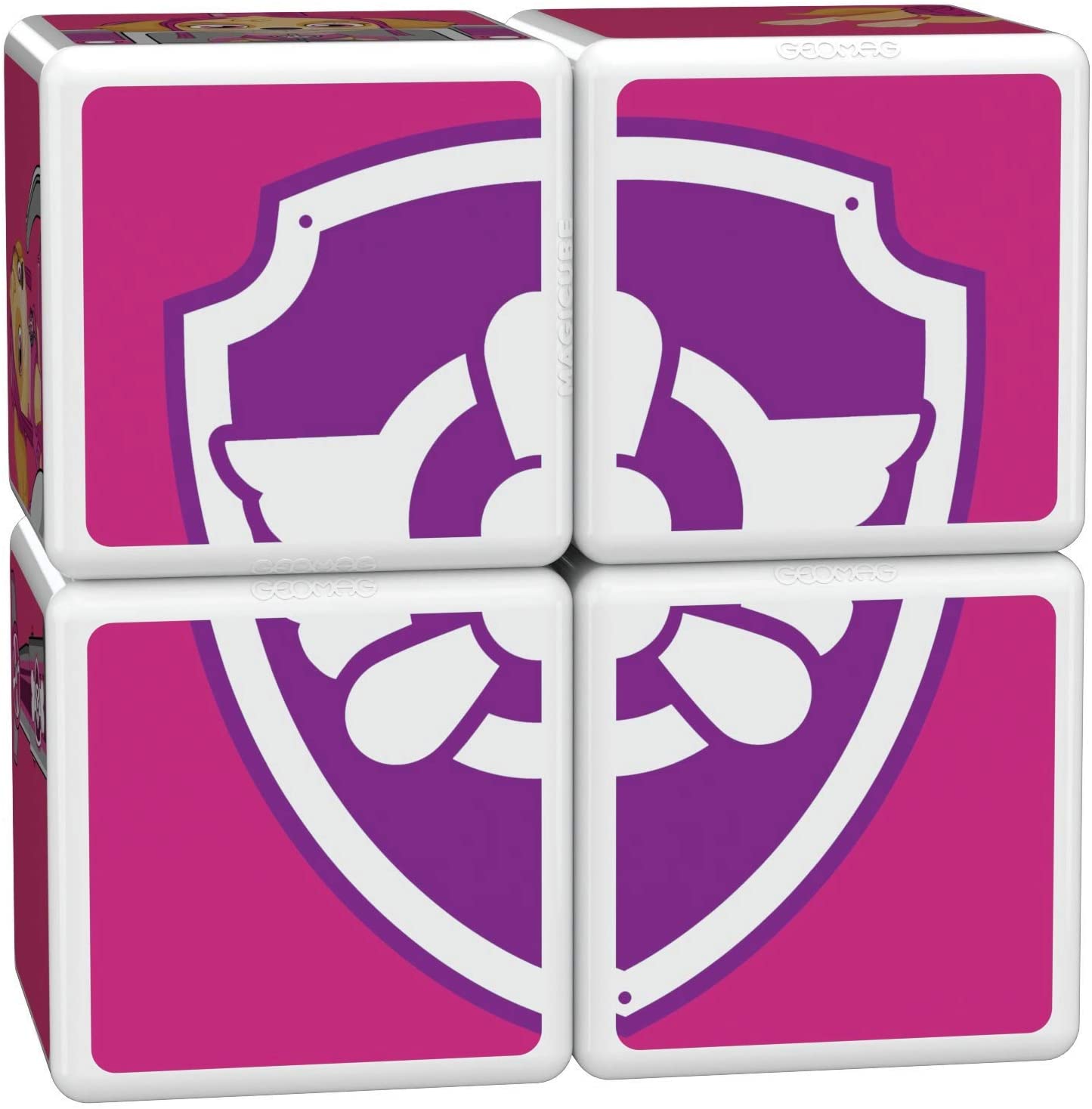 Geomag MAGICUBE PAW PATROL SKYE HELICOPTER ( GM081 ) - Wild Willy - Toys Lebanon