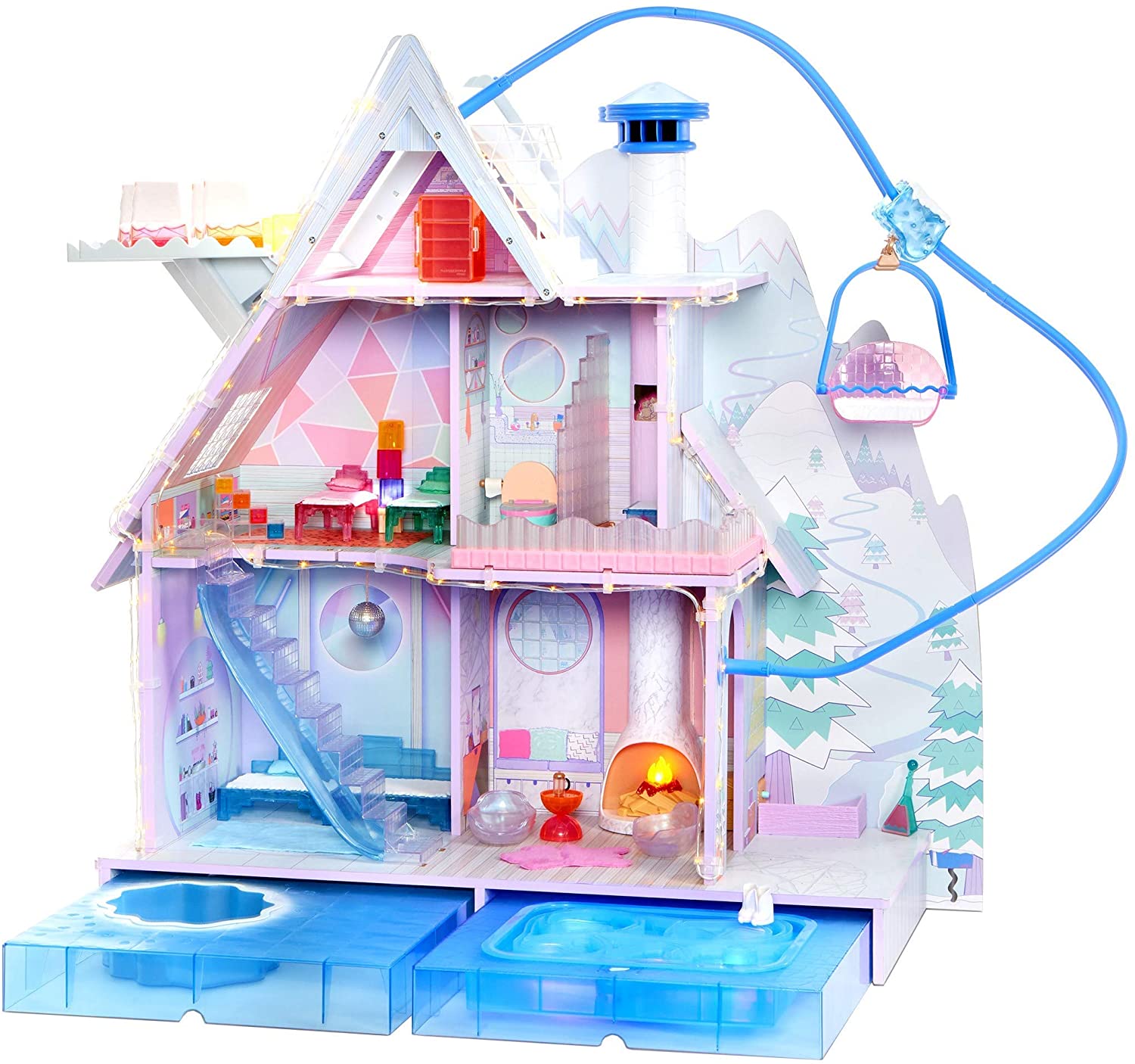 MGA L.O.L. SURPRISE CHALET FURNITURE INCLUDED - Wild Willy - Toys Lebanon