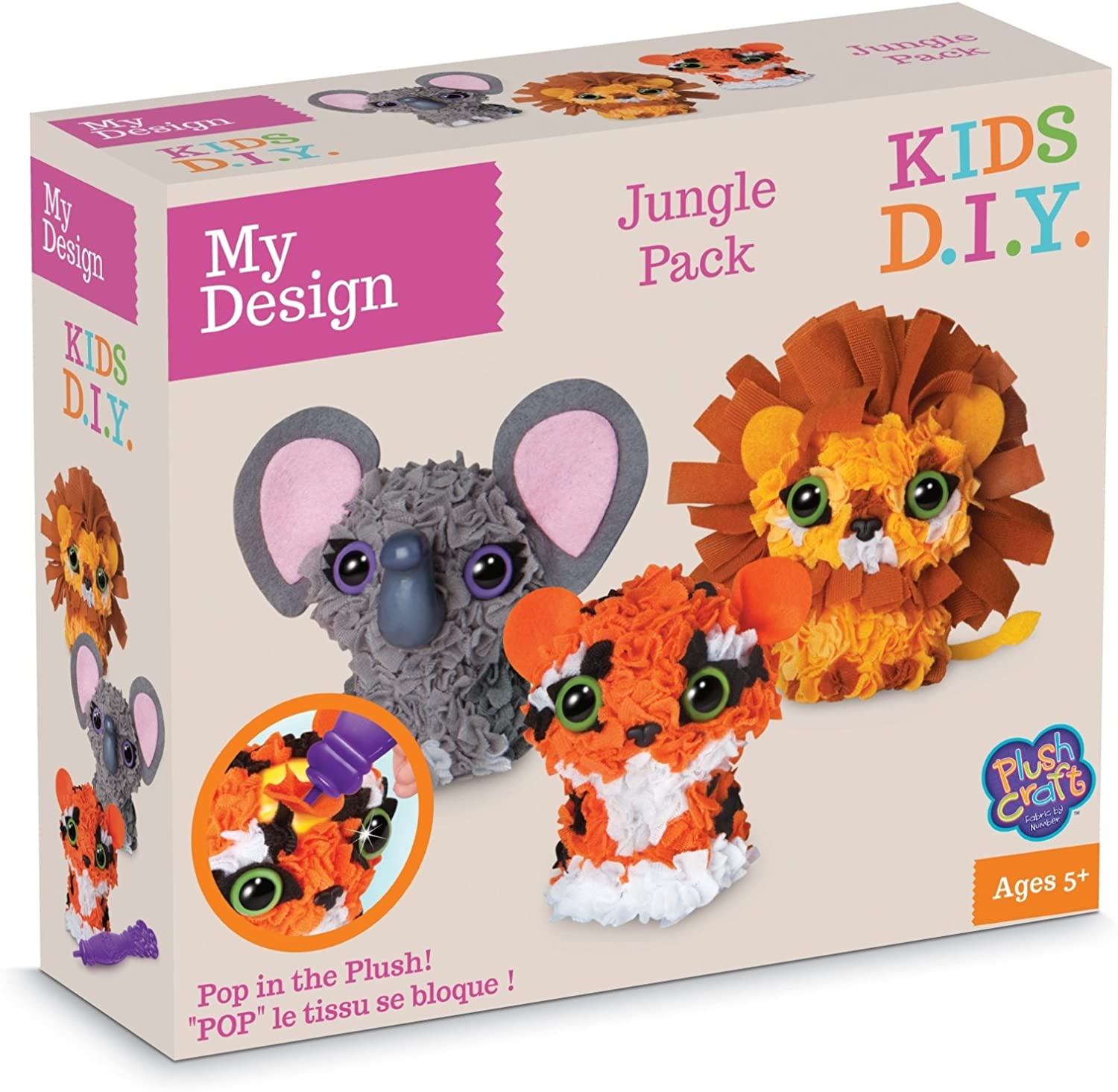 ORB My Design Jungle Animals 3D Design