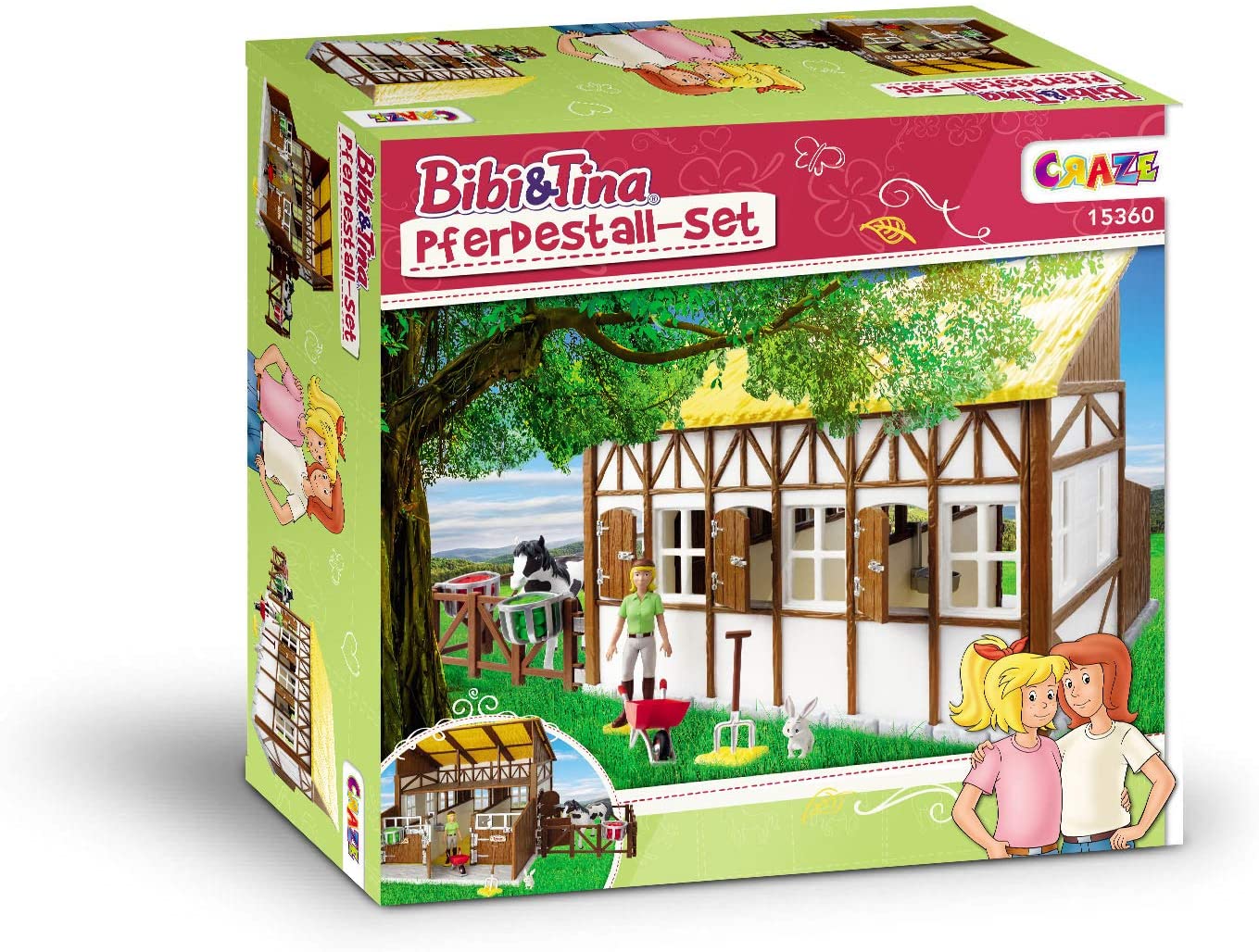 CRAZE Bibi and Tina Bibi Tina Stable Set - Wild Willy - Toys Lebanon