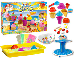 CRAZE MAGIC SAND ICE CREAM & BAKERY SET 700GR - Wild Willy - Toys Lebanon
