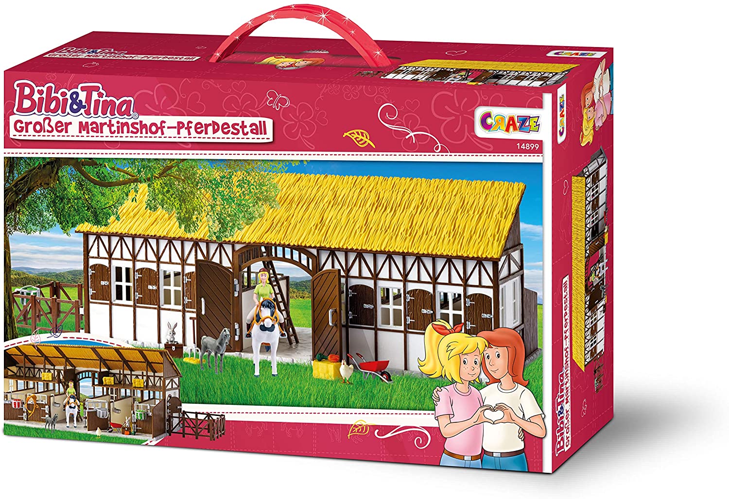 CRAZE Bibi and Tina BIBI & Tina Large Martinshof Horse Riding Stable - Wild Willy - Toys Lebanon