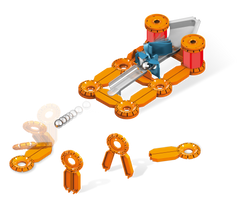 Geomag MECHANICS CHALLENGE 95PCS GM771 - Wild Willy - Toys Lebanon