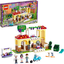 LEGO FRIENDS HEARTLAKE CITY RESTAURANT LILLIE, ETHAN & EMMA 6+ 41379