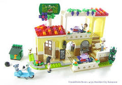 LEGO FRIENDS HEARTLAKE CITY RESTAURANT LILLIE, ETHAN & EMMA 6+ 41379