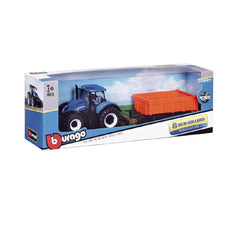Bburago 1/50 FARM TRACTOR & TRAILER