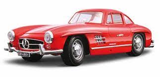 Bburago MERCEDES 300SL 54 1/18 12047 RED COLOR