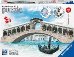 RB 3D PUZZLE PONTE DI RIALTO VENICE - Wild Willy - Toys Lebanon