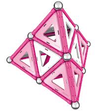 GEOMAG PINK PANELS 22 PCS ( GM340 ) - Wild Willy - Toys Lebanon