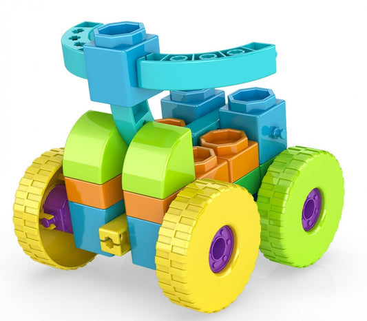 QBOIDZ 4 IN 1 MULTIMODELS TRACTOR QB04A - Wild Willy - Toys Lebanon