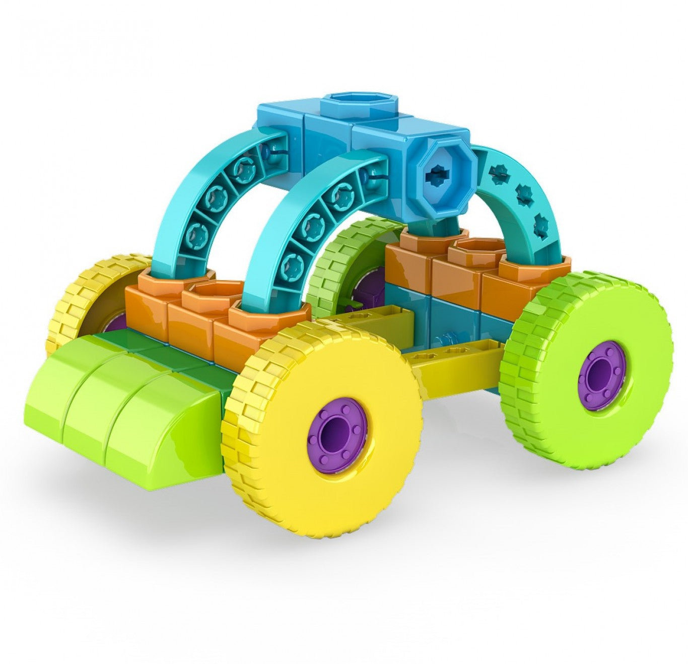 QBOIDZ 4 IN 1 MULTIMODELS TRACTOR QB04A - Wild Willy - Toys Lebanon