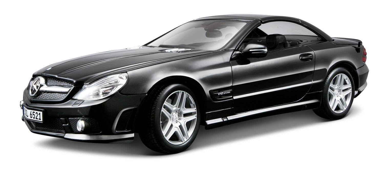 Maisto Mercedes SL65 Amg Black Coupe - Wild Willy