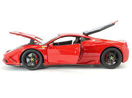 Bburago FERRARI 458 SPECIALE RED SIGNATURE - Wild Willy