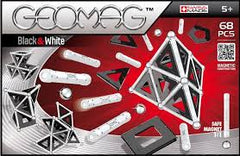 GEOMAG Coffret Black and White 68 pièces - Wild Willy - Toys Lebanon