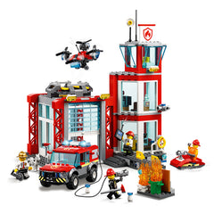 LG CITY FIRE STATION LIGHT&SOUND 5+ 60215 - Wild Willy - Toys Lebanon