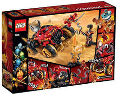 LEGO NINJAGO KATANA 4X4 8+ 70675