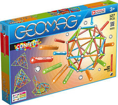 GEOMAG CONFETTI 127 PCS 3+ GM354 - Wild Willy - Toys Lebanon