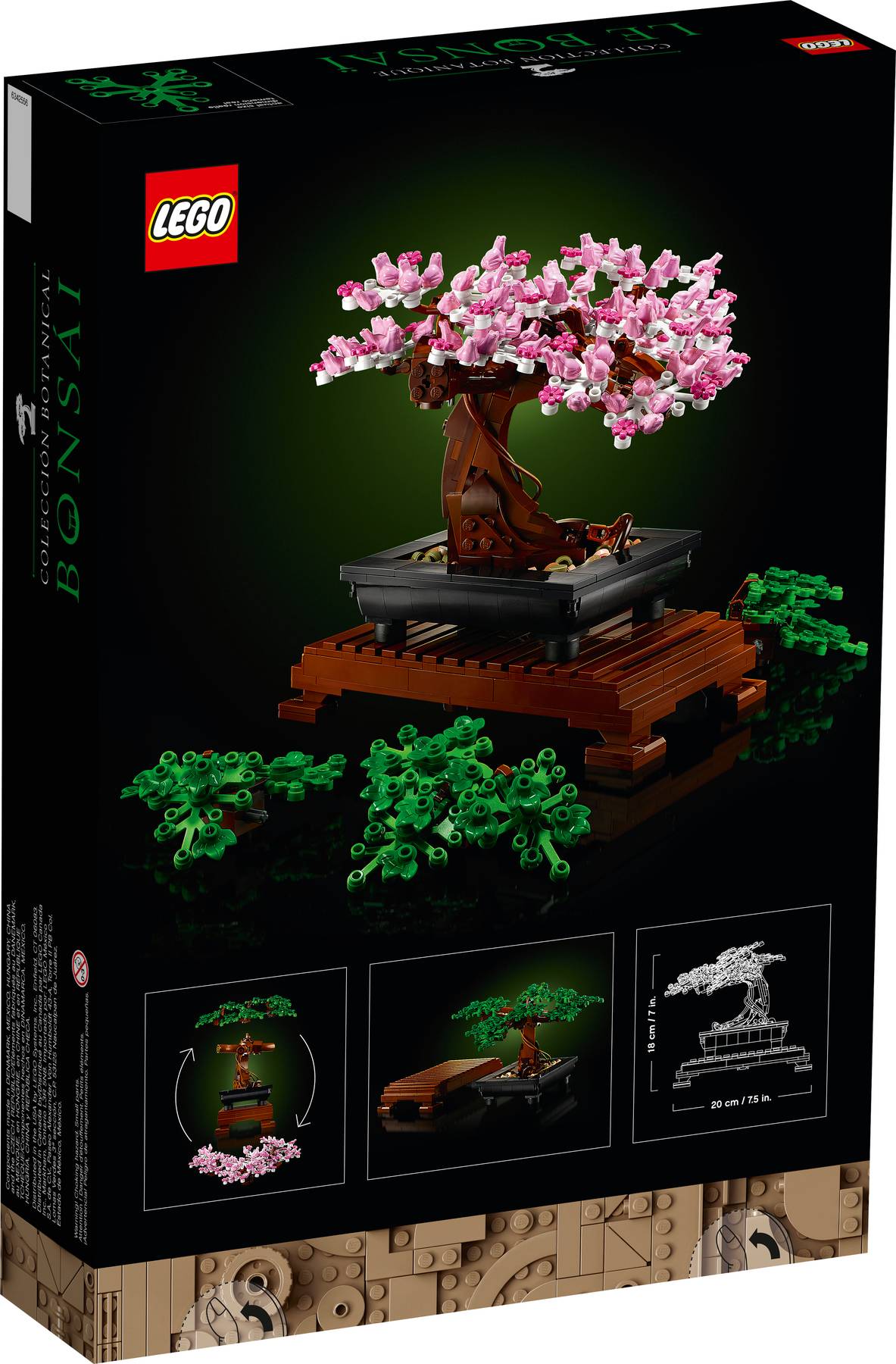 LEGO Botanical Collection Bonsai Tree 10281 878 ps - Wild Willy
