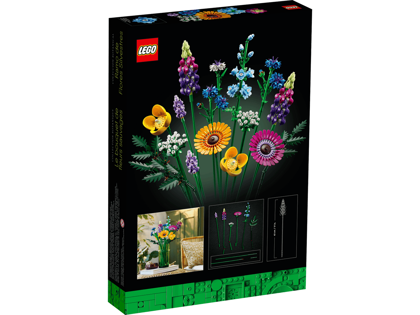 LEGO Botanical Collection Wildflower Bouquet 10313 939 pcs - Wild Willy