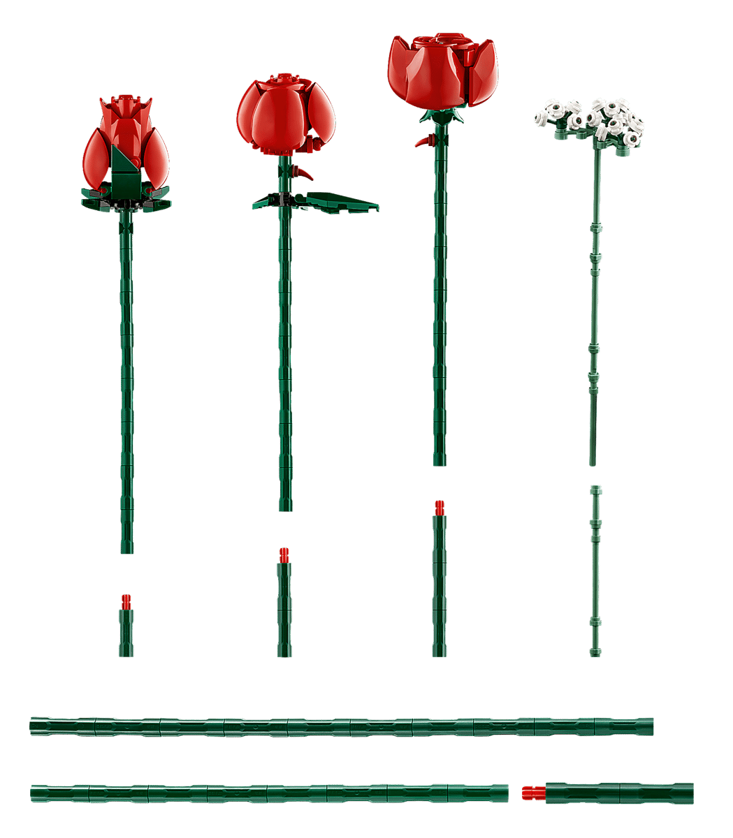 LEGO Botanicals Bouquet of Roses 10328 822 pcs - Wild Willy