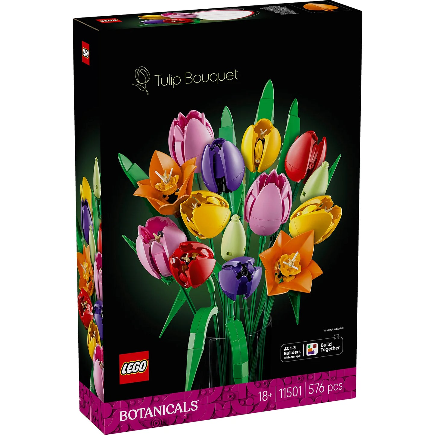 LEGO Flower Botanicals Tulip Bouquet 11501 575 pcs - Wild Willy