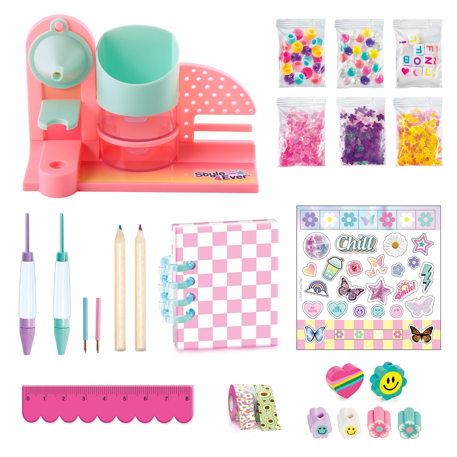 Canal Toys Style 4 Ever Stationery Maker 40+ Accesories - Wild Willy