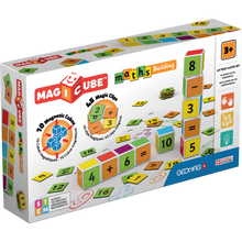 GEOMAG Magicube Maths Building 10 Blocks 45 Magic Clips