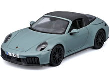Maisto 1:18 Diecast Model 2025 Porsche 911 (992.2) Targa 4 GTS in Gray - Wild Willy