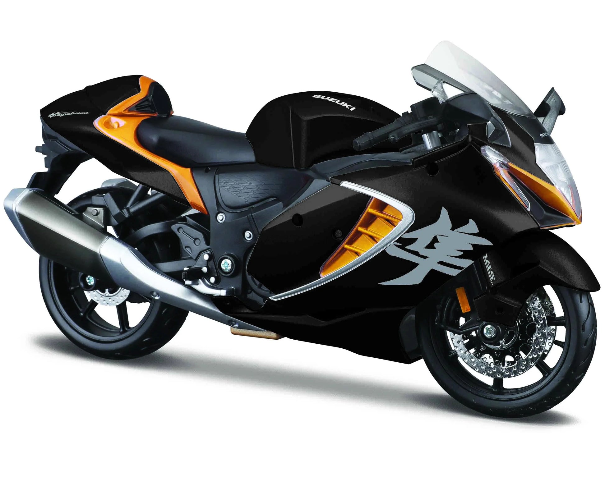 MAISTO Suzuki Hayabusa Motorcycle 1:12 Scale Die-Cast Model - Wild Willy