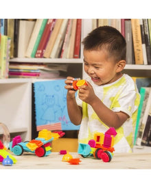 Bristle Blocks in a Jar 80 Pieces