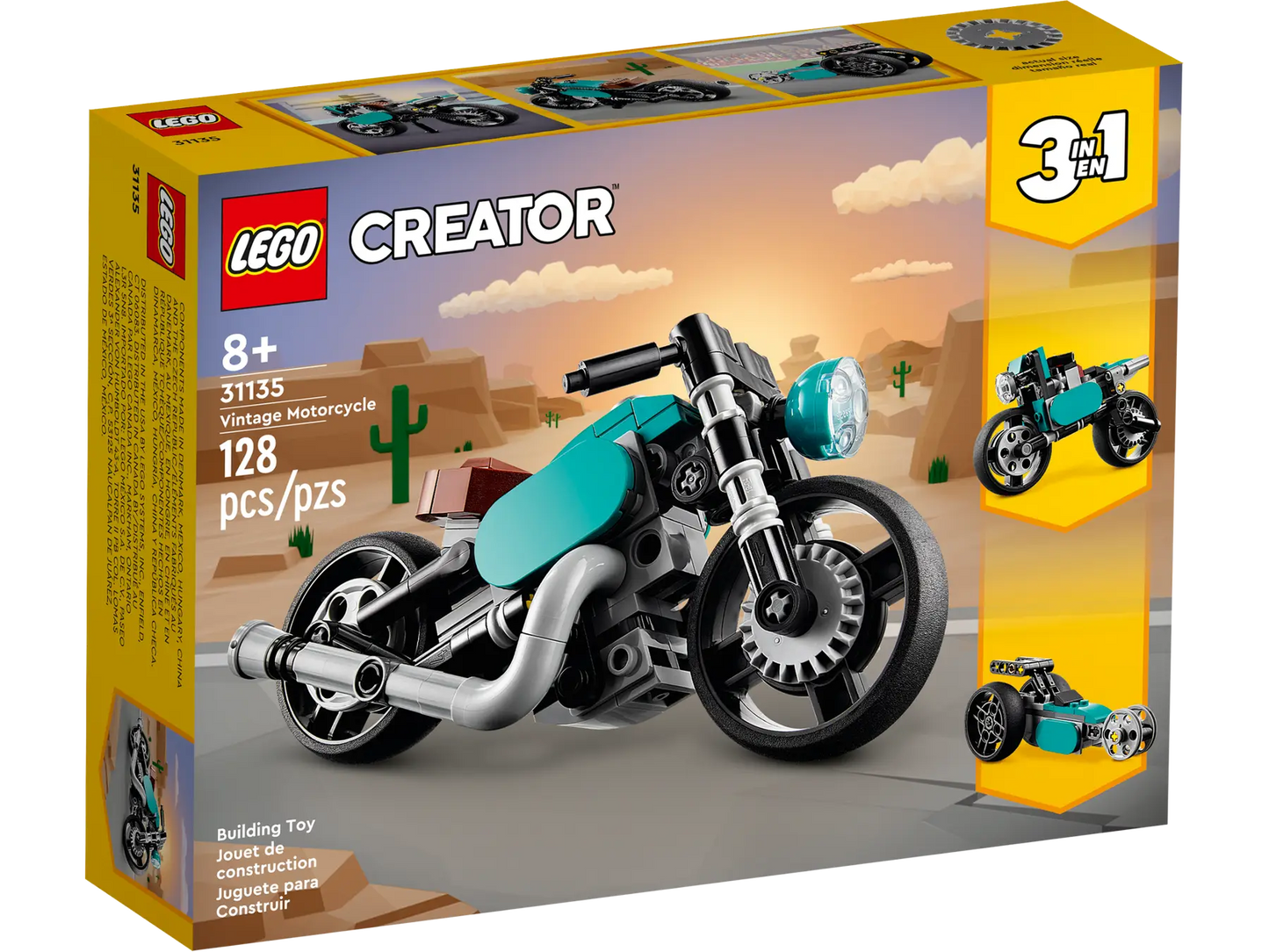 LEGO Creator 3-In-1 Vintage Motorcycle