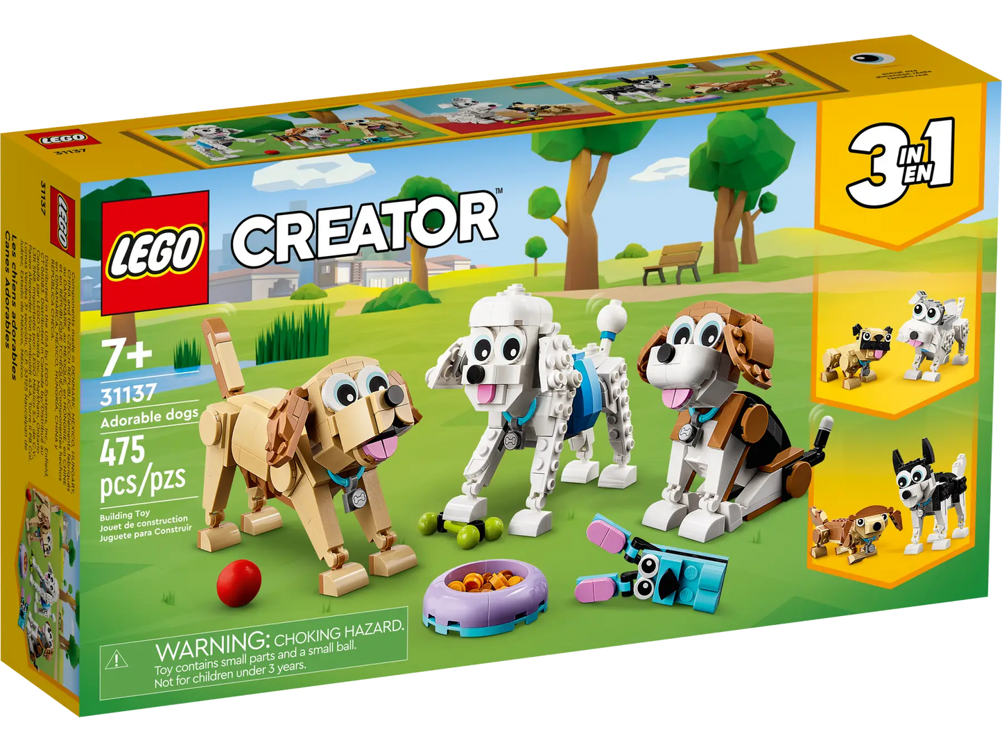 LEGO Creator 3-in-1 Adorable Dogs