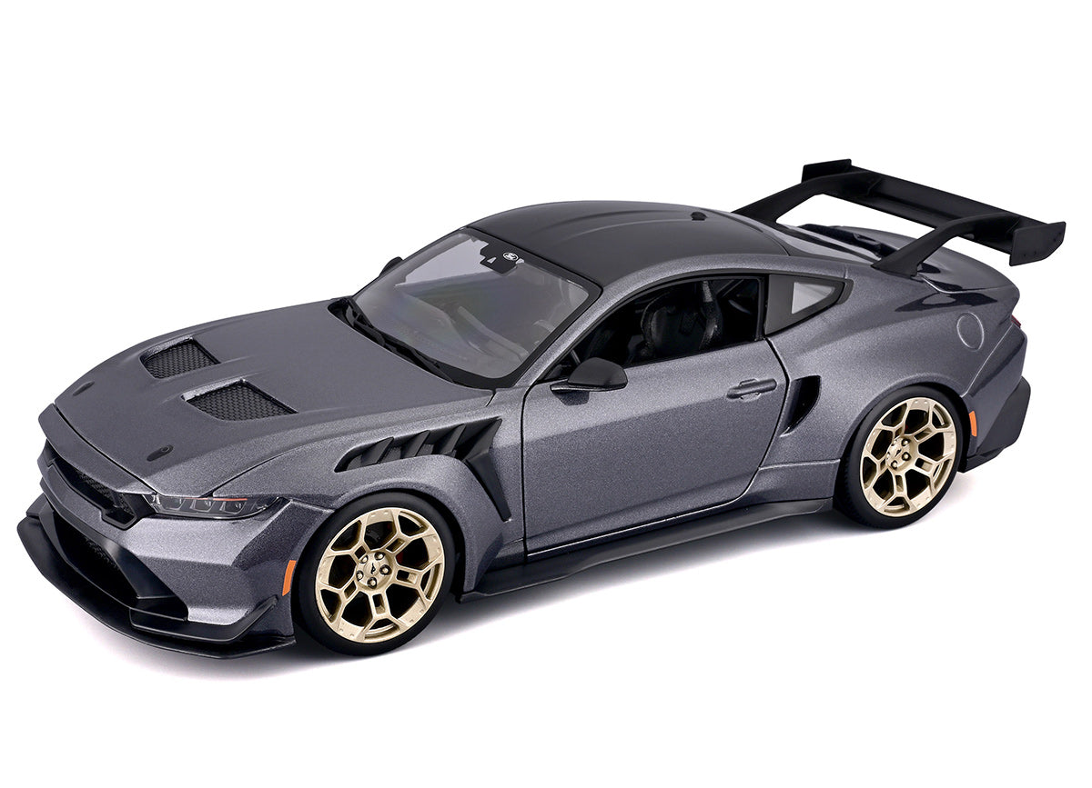 Maisto 1:18 Diecast Model 2025 Ford Mustang GTD Gray - Wild Willy