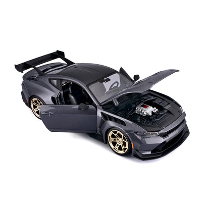 Maisto 1:18 Diecast Model 2025 Ford Mustang GTD Gray - Wild Willy