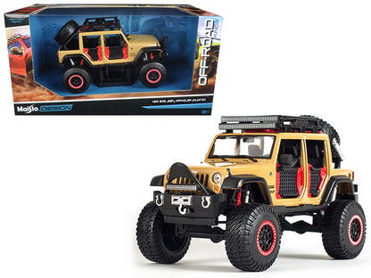 Maisto Off-Road Kings Jeep Wrangler 2015 1:24 Diecast Model - Wild Willy