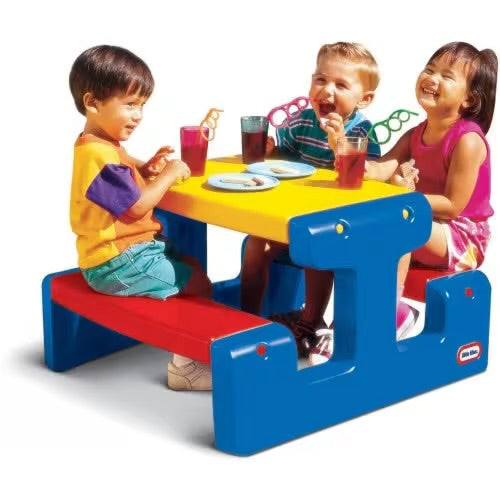 Little Tikes Picnic Table for Kids - Wild Willy