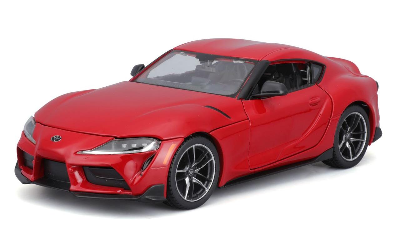 Maisto Toyota Supra GR 1:24 Red Die-Cast Vehicle