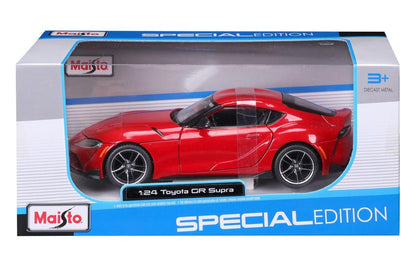 Maisto Toyota Supra GR 1:24 Red Die-Cast Vehicle