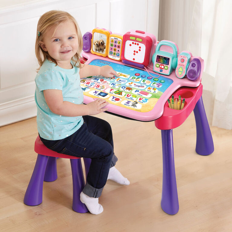 Vtech Digiart Bureau Interactif 4-in-1 Rose
