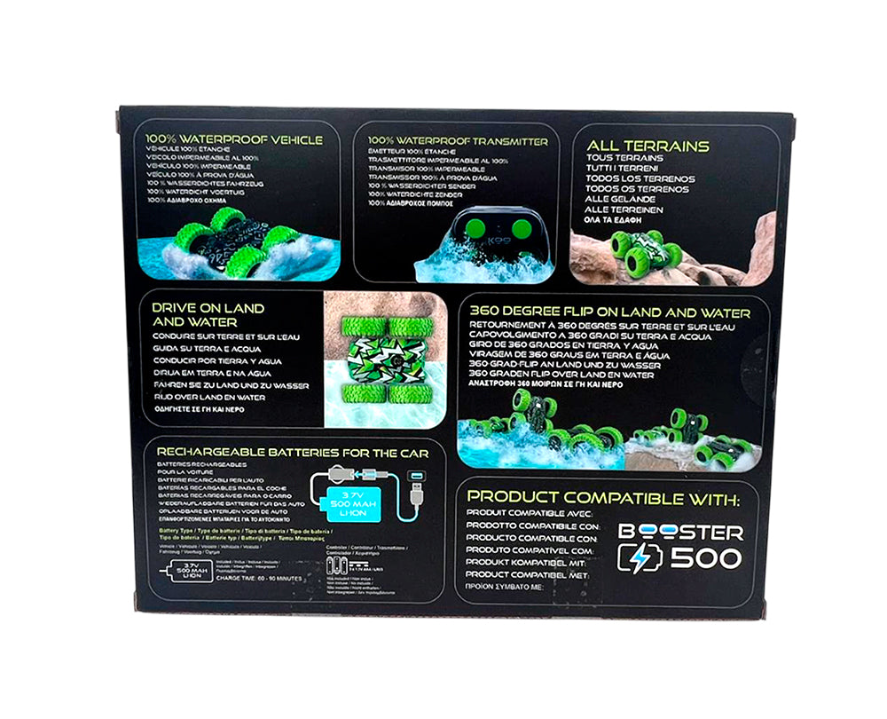 KOO KOTARO Amphibious Remote Control Flip Car